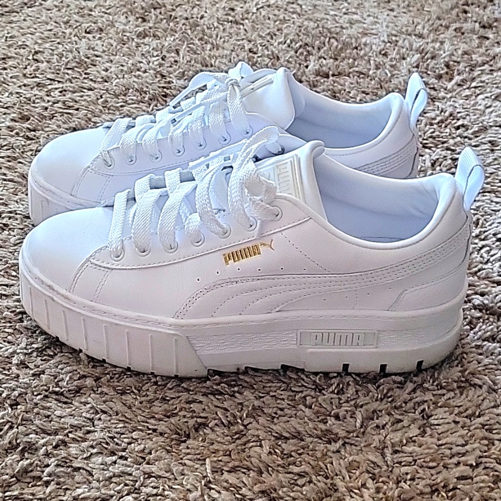 Puma Mayze Leather Sneakers 🐻‍❄️
